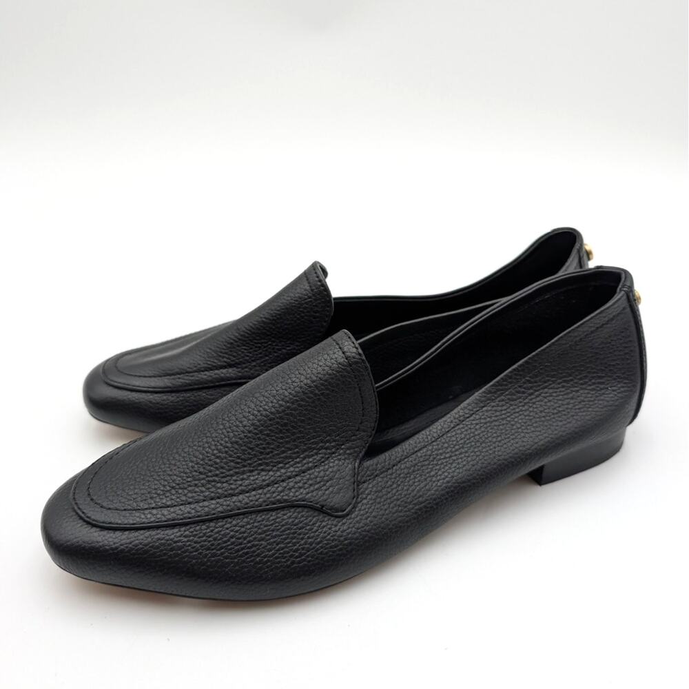 Vince Camuto Cintha Loafer Women's Black Soft Grain Size US8.5M EU39.5